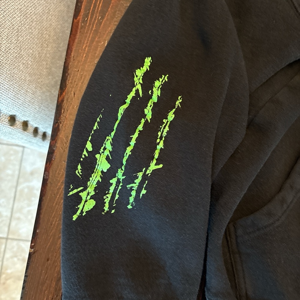 Vintage Goosebumps Black Hoodie for Kids - Picture 5 of 7